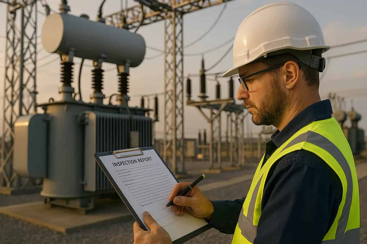Visual examination and electrical tests on main distribution panel, sub-panels, conduit and cable routes within the scope of electrical installation periodic inspection in Bursa