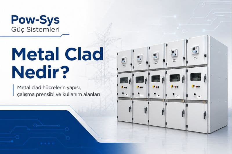 Metal clad ile metal enclosed switchgear arasındaki bölümleme ve yapı farklarını karşılaştıran şematik teknik görsel