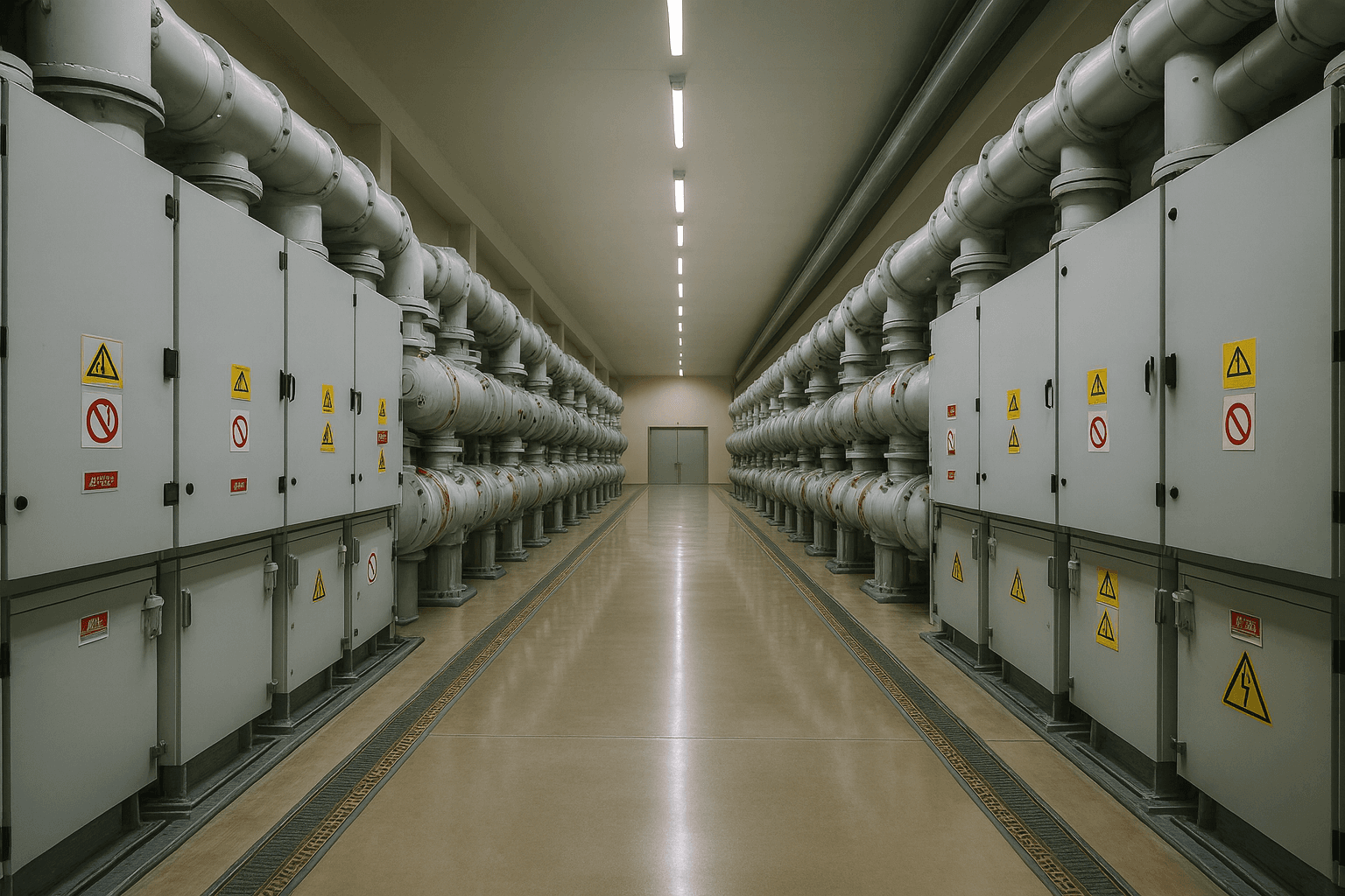 Trafo periyodik kontrol raporu ve ölçüm sonuçlarını içeren tabloları inceleyen teknik personel