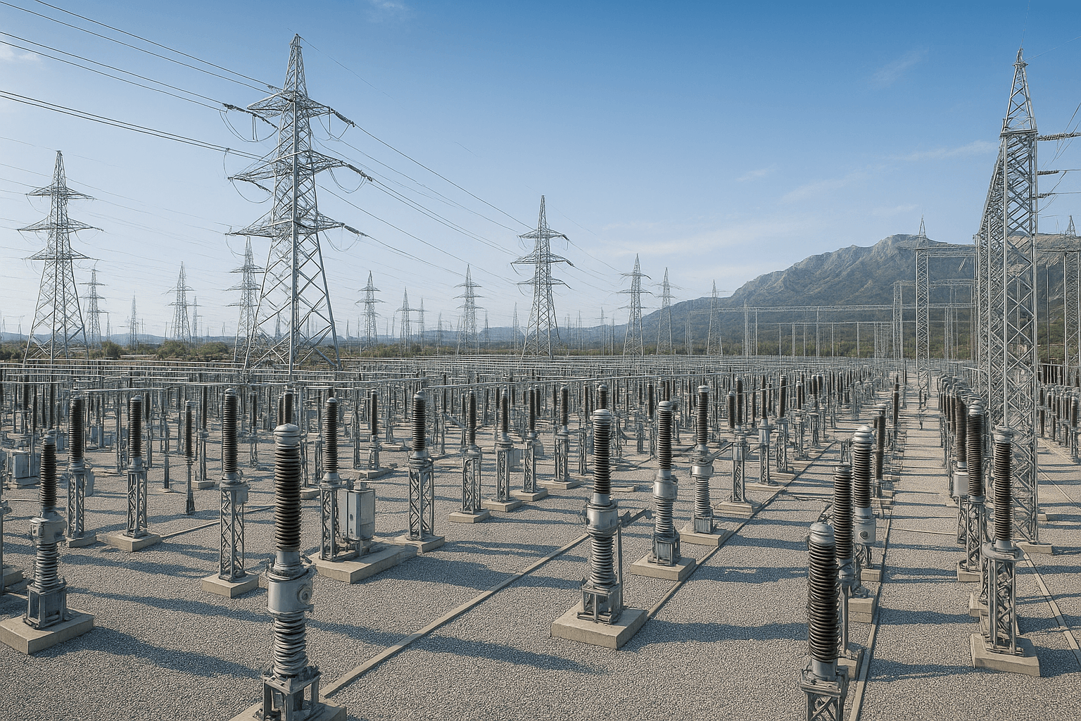 Yağlı trafo ve kuru tip trafo çeşitlerinin yan yana karşılaştırıldığı görsel